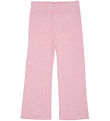Copenhagen Colors Trousers - Wool - Wide - Rib - Bubblegum