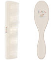 Fanga Fontana Babybørste m. Kam - Beige