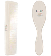 Fanga Fontana Babybørste m. Kam - Beige