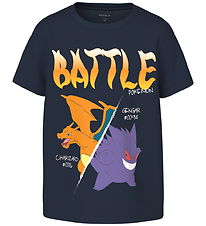Name It T-shirt - NkmSlive - Pokémon - Navy Blazer