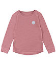 Viking Bluse - Uld/Viskose - Soft Baselayer Merino - Pink