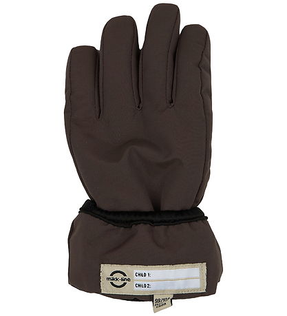 Mikk-Line Handsker m. Fleece - Nylon - Raisin