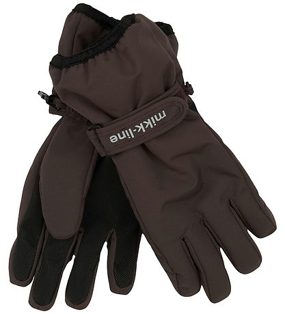 Mikk-Line Handsker m. Fleece - Nylon - Raisin