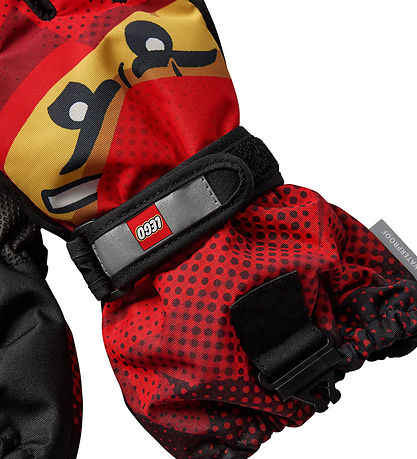 LEGO® Ninjago Handsker - LWAgan 807 - Tex - Rød