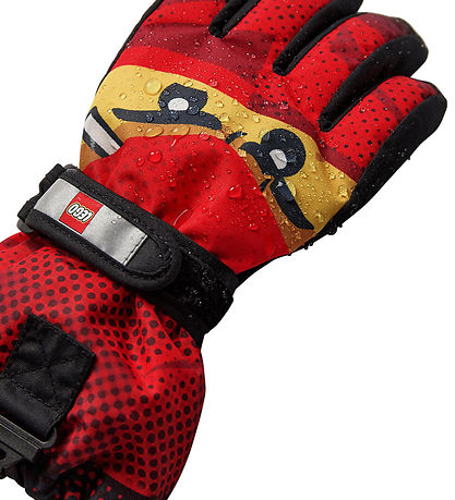 LEGO® Ninjago Handsker - LWAgan 807 - Tex - Rød