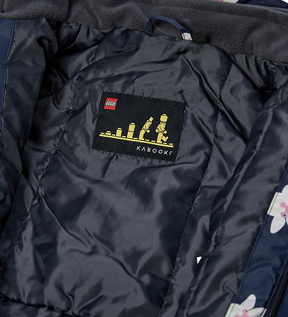 LEGO® Wear Flyverdragt - LWJaz 710 - Navy m. Blomster