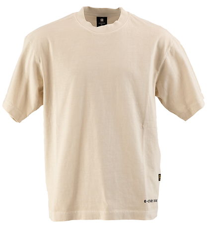 G-Star RAW T-shirt - Oversized - Milk m. Print