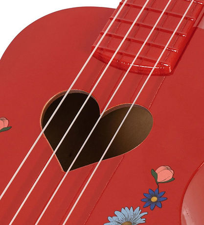 Konges Sløjd Ukulele - Flower Glossy - Barbados Cherry
