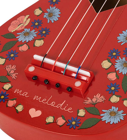 Konges Sløjd Ukulele - Flower Glossy - Barbados Cherry