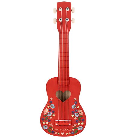 Konges Sløjd Ukulele - Flower Glossy - Barbados Cherry