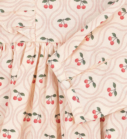 Konges Sløjd Kjole - Cianna - Cherry Pink Motif