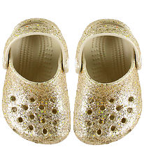 Crocs Sandaler - Classic Chunky Glitter - Sandstone
