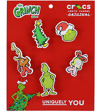 Crocs Vedhæng - The Grinch - 5-pak