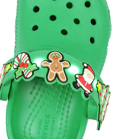 Crocs Sandaler m. Lys - Holiday CGK - Grass Green
