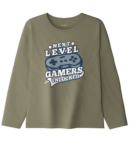 Name It Bluser - NkmVictor - 2-pak - Mermaid/Insignia Blue/ Eat 