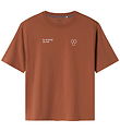 Name It T-shirt - NkmOakley - Carob Brown