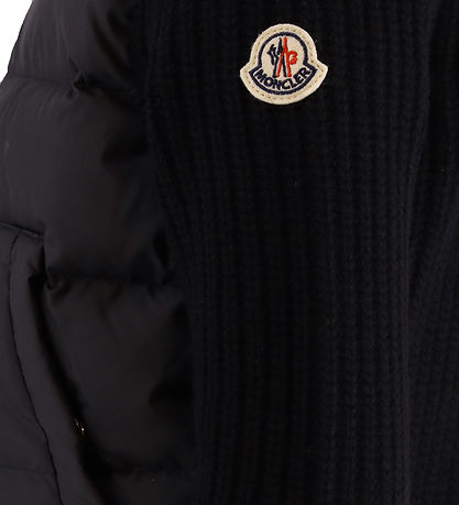 Moncler Cardigan - Strik/Dun - Sort