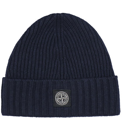 Stone Island Hue - Uld/Viskose - Strik - Navy Blue