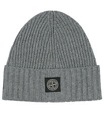 Stone Island Hue - Uld/Viskose - Strik - Dark Grey Melange