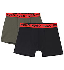HUGO Boxers - 2-Pack - Black/Green