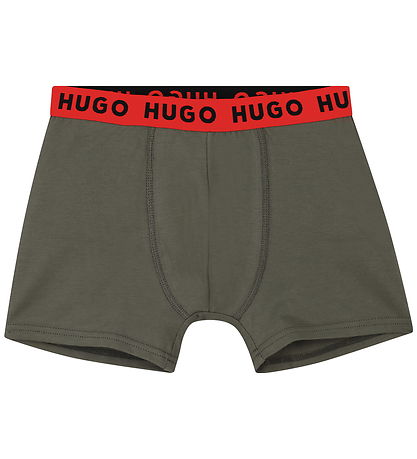 HUGO Boxers - 2-Pack - Black/Green