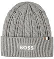 BOSS Hue - Strik - Chine Grey