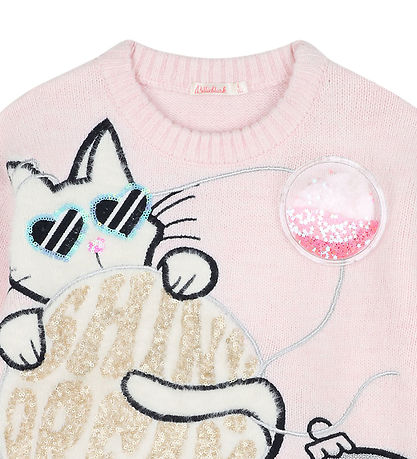 Billieblush Bluse - Strik - Pink Courage