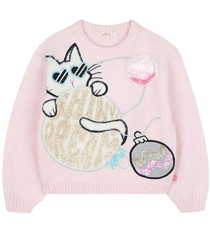 Billieblush Bluse - Strik - Pink Courage