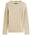 Tommy Hilfiger Bluse - Strick - Malted Milk Heather