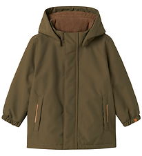 Lil' Atelier Winterjacke - NmmLasnow10 - Solid - Sea Turtle