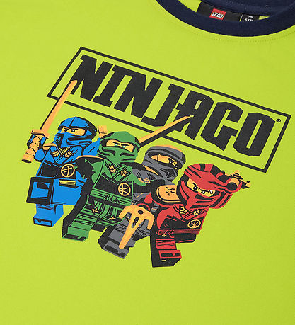 LEGO® Wear T-shirt - Ninjago - 2-pak - LwTaffy - Blå - Gul