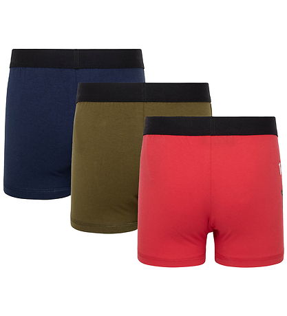 LEGO® Wear Ninjago Boxershorts - 3-pak - LwaGan - Blå - Rød - Gr