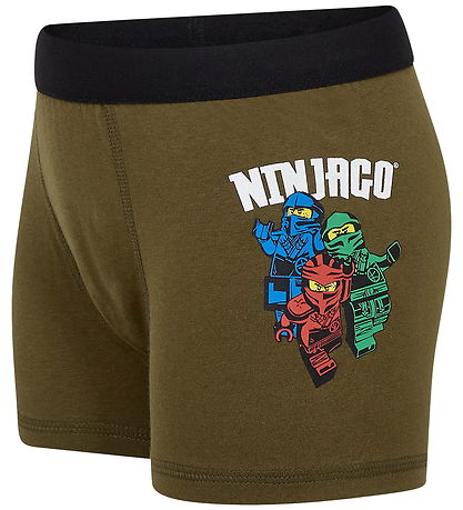 LEGO® Wear Ninjago Boxershorts - 3-pak - LwaGan - Blå - Rød - Gr