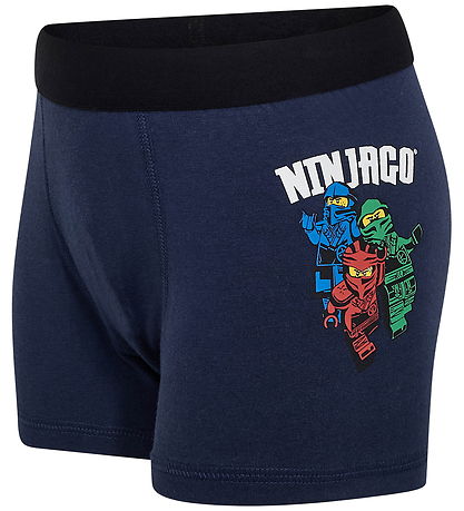 LEGO® Wear Ninjago Boxershorts - 3-pak - LwaGan - Blå - Rød - Gr