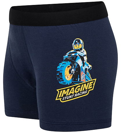 LEGO® Wear Ninjago Boxershorts - 3-pak - LwaGan - Blå - Rød