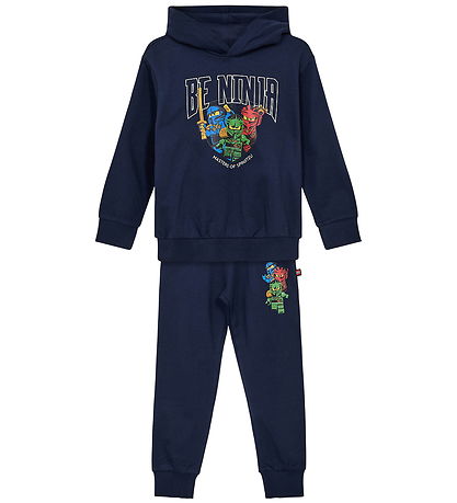 LEGO® Wear Ninjago Sweatsæt - LwsAku - Blå