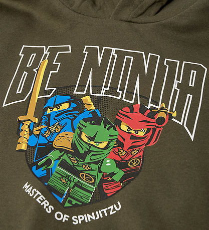 LEGO® Wear Ninjago Hoodie - LwsAku - Green