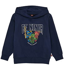 LEGO® Wear Ninjago Hættetrøje - LwsAku - Blå