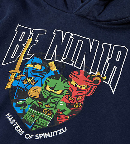 LEGO® Wear Ninjago Hættetrøje - LwsAku - Blå