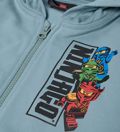 LEGO® Wear Ninjago Cardigan - LwsAku - Lyseblå