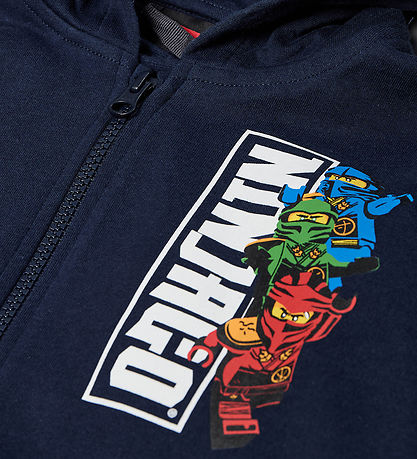 LEGO® Wear Ninjago Cardigan - LwsAku - Mørkeblå