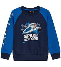 LEGO® Wear Sweatshirt - LwSaku - Blå