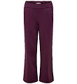 Kids Only Træningsbukser - KogWarm - Mauve Wine/Panel White/Blac
