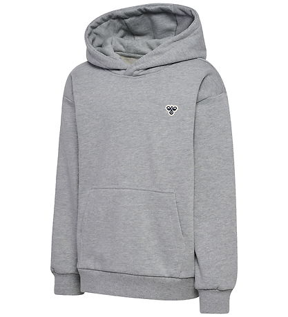 Hummel Hættetrøje - HmlJR - Gråmeleret