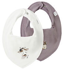 Name It Hagesmække - 2-pak - NbfYvette - Toadstool/Cloud Dancer/