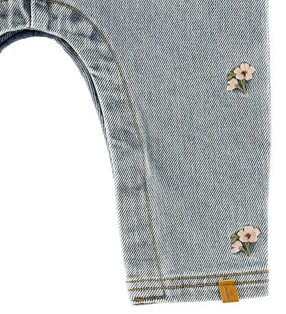 Lil Atelier Smækbukser - NbfDarlee - Loose - Medium Blue Denim/F