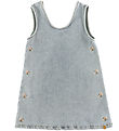 Lil Atelier Kjole - NmfDarlee - Medium Blue Denim/FLOWER EMB