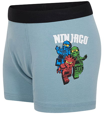 LEGO® Wear Ninjago Boxers - 5-pak - LwAgan 608 - Blå/Brun/Grøn