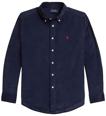 Polo Ralph Lauren Skjorte - Fløjl - Newport Navy