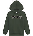 Les Deux Hættetrøje - Yale - Green/Black